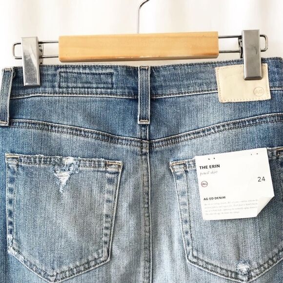 Adriano Goldschmeid The Erin pencil denim skirt 24 - Picture 7 of 12